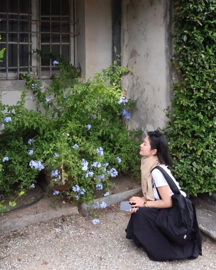 Song Hye Kyo hào hứng tận hưởng khoảng thời gian đi du lịch. Ảnh: Instagram kyo1122