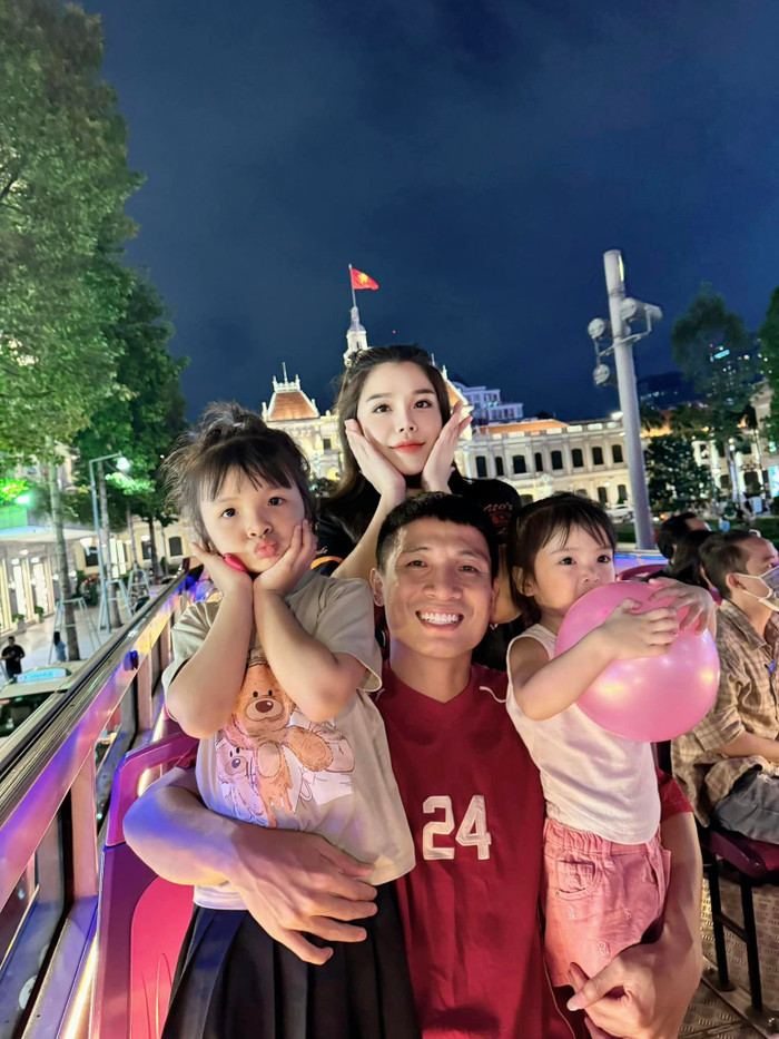 Bùi Tiến Dũng chia sẻ đây là tấm hình chụp từ chuyến đi chơi trong ngày hôm qua. Ảnh: FBNV