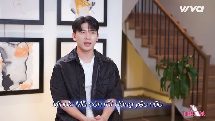 Minuk khen ngợi vẻ bề ngoài đáng yêu của Quyên Qui trong lần đầu gặp gỡ