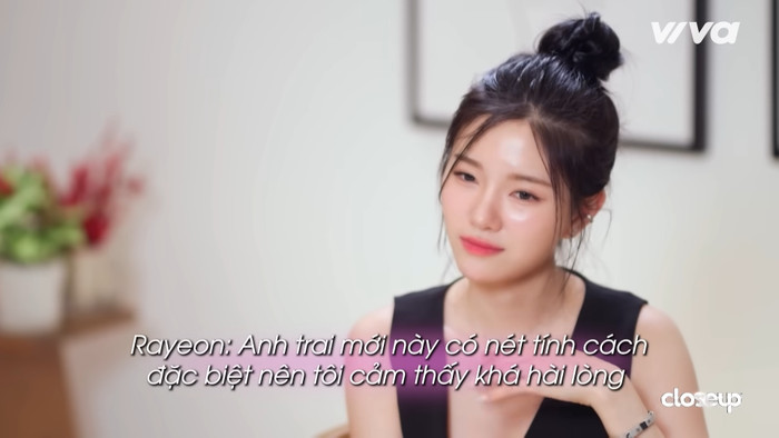 Lee Rayeon thích thú khen ngợi về tính cách của Sung Ieon