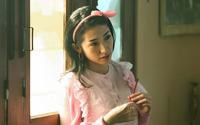 Khổng Tú Quỳnh trong phim Công Chúa Teen Và Ngũ Hổ Tướng cách đây 14 năm.