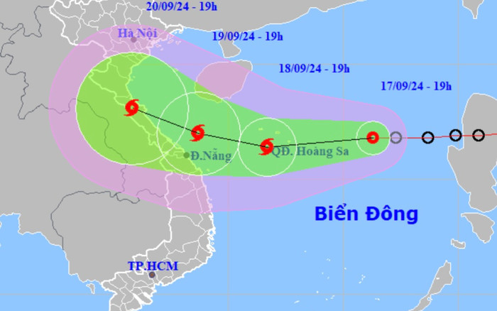 Diễn biến phức tạp của bão số 4 sắp đổ bộ nước ta Ảnh 2