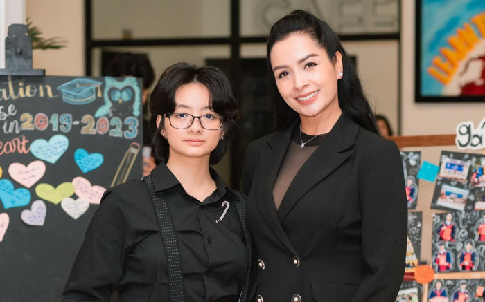 Con gái siêu mẫu Thúy Hằng tăng chiều cao sau lần phẫu thuật cột sống Ảnh 2