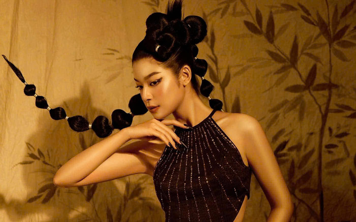 'Con gái' Thanh Hương khoe visual lai tây chuẩn hoa hậu Ảnh 2