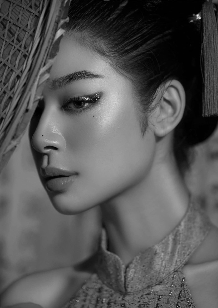 'Con gái' Thanh Hương khoe visual lai tây chuẩn hoa hậu Ảnh 3