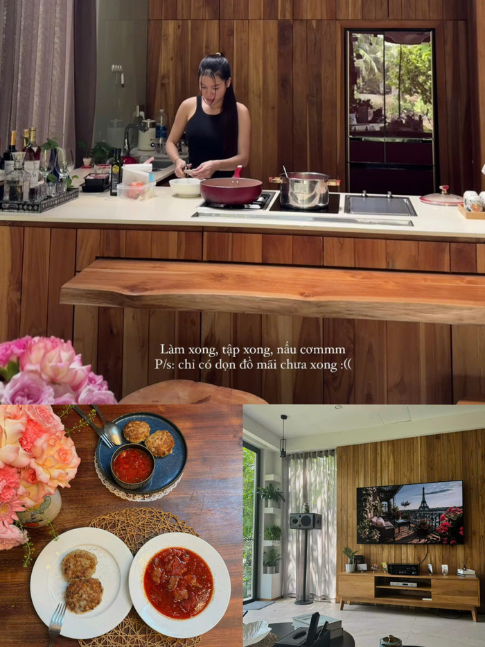 Vợ Đặng Văn Lâm chia sẻ không gian sống tại Hà Nội của hai vợ chồng.