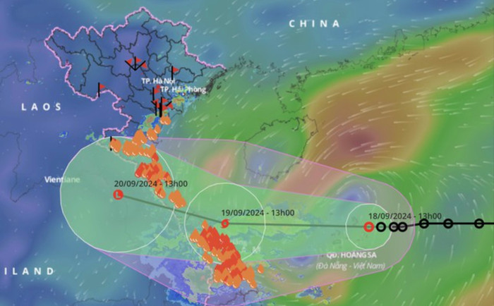 Hôm nay (19/9), bão số 4 chính thức ảnh hưởng mạnh nhất đến khu vực đất liền các tỉnh miền Trung và Bắc Trung Bộ. 