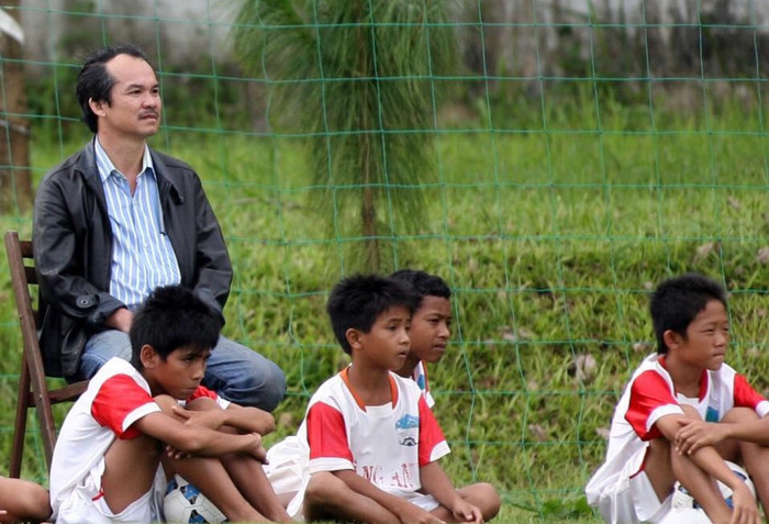 Cuối tuần này, những đứa con của bầu Đức là Tuấn Anh, Văn Toàn, Hồng Duy trở lại sân Pleiku.