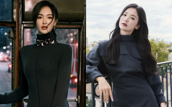 Song Hye Kyo và Đường Yên so kè nhan sắc khi chung khung hình Ảnh 2