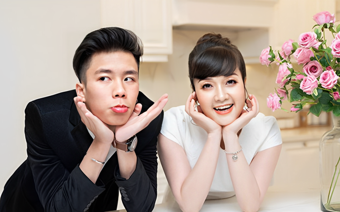 Vân Dung thường xuyên động viên tinh thần để Long Vũ yên tâm theo đuổi nghệ thuật.
