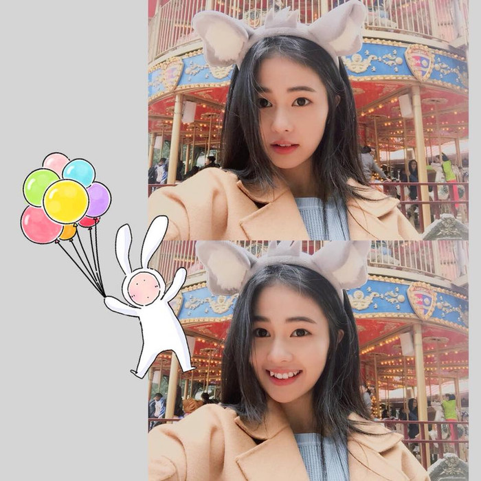 Bạch Lộc từng có hàm răng khấp khểnh, không thật sự hài hòa với gương mặt. 