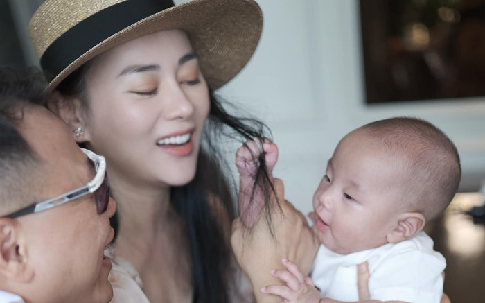 Phương Oanh gặp sự cố khi chăm con Ảnh 2