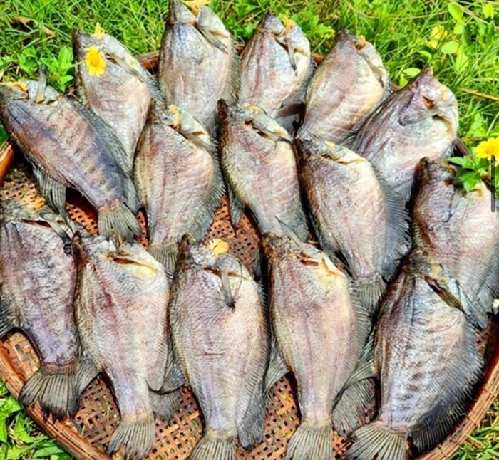 8kg cá tươi có thể cho ra 1kg khô cá thành phẩm.