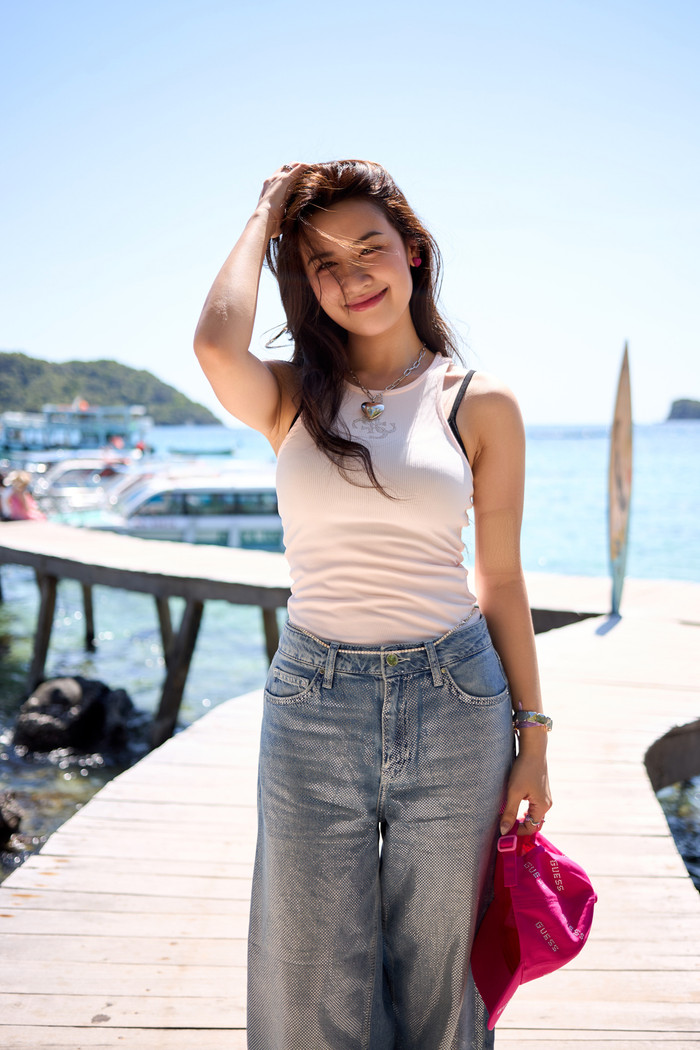 Tính cách vui vẻ, cá tính của Quyên Qui được lòng nhiều chàng trai.