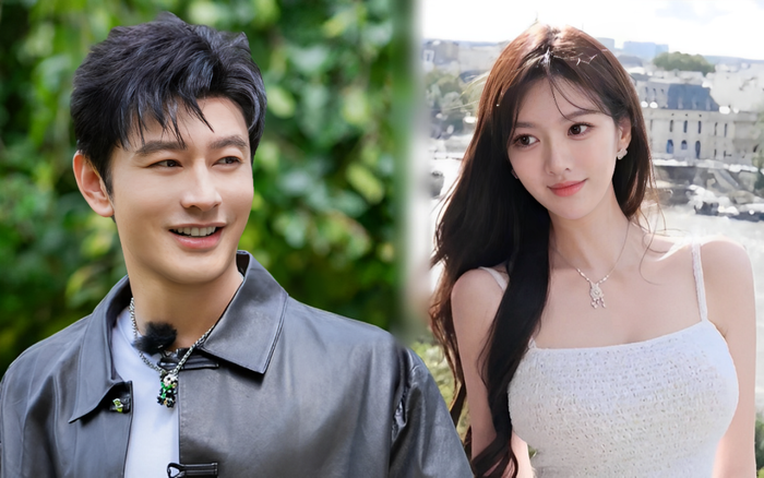 Huỳnh Hiểu Minh đang hạnh phúc bên bạn gái hot girl.