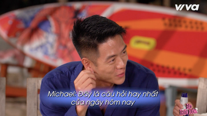 Michael Trương nhận định câu hỏi của Bùi Khánh Linh là câu hỏi hay nhất hôm nay.