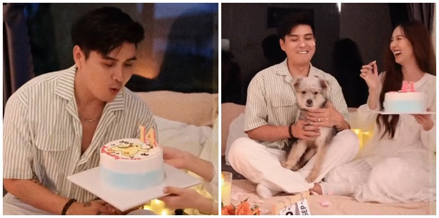 Hồ Quang Hiếu được bà xã tổ chức sinh nhật lãng mạn, ấm cúng.