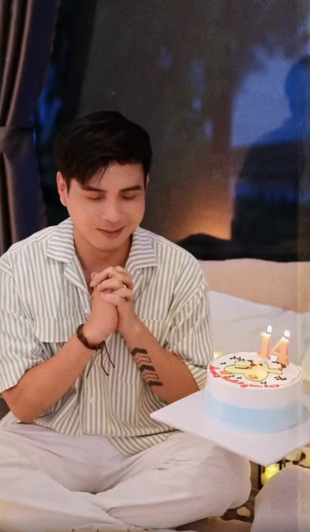 Hồ Quang Hiếu mừng sinh nhật, vợ trẻ tặng quà khủng Ảnh 2