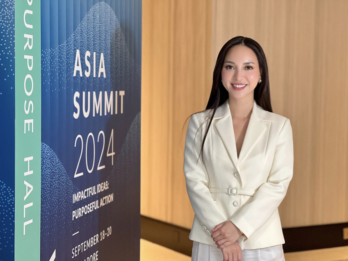 Nữ doanh nhân kêu gọi quốc tế ủng hộ khắc phục hậu quả bão Yagi tại Hội nghị Thượng đỉnh Châu Á là ai? Ảnh 2