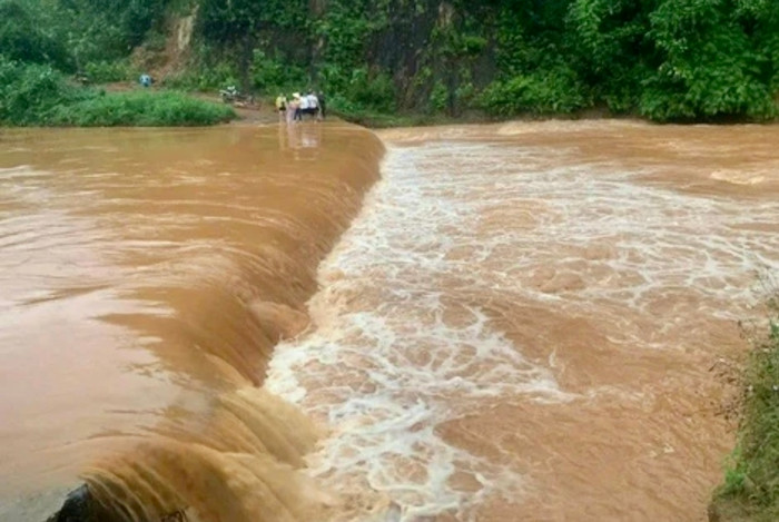 Vị trí người đàn ông mất tích.