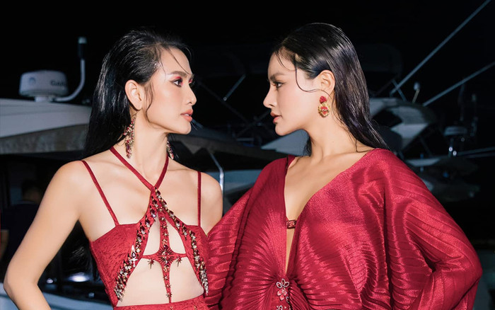 Anh Thư 'tái hợp' Vũ Thu Phương, khoe thần thái đẹp ngút ngàn trên sàn thời trang Ảnh 2