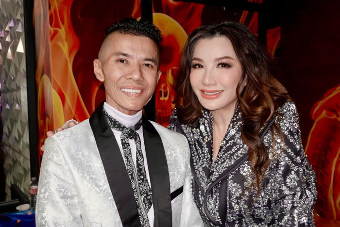 Kasim Hoàng Vũ và Trizzie Phương Trinh. 