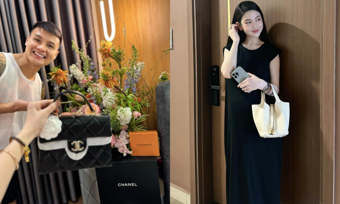 Quang Hải từng chi hàng trăm triệu đồng để tặng túi hiệu cho Chu Thanh Huyền vào những dịp đặc biệt.&nbsp;