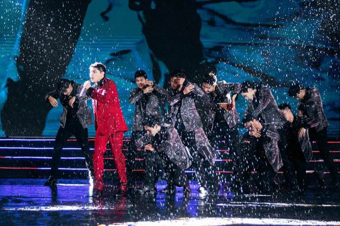 Phần biểu diễn có một không hai của Noo Phước Thịnh. 