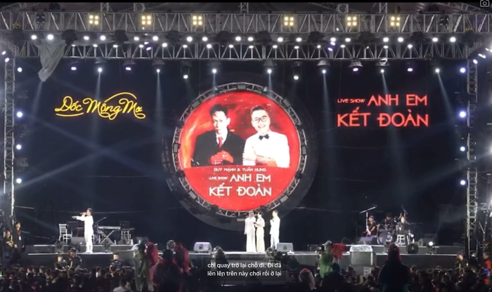 Tuấn Hưng chia sẻ về việc một số khán giả ra về, dù chương trình chưa kết thúc.