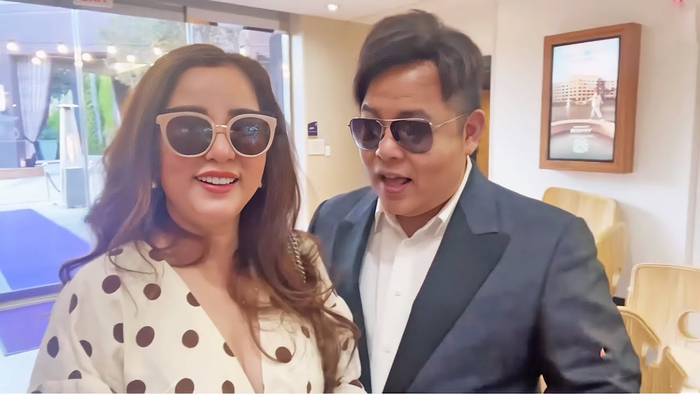 Thúy Nga và Quang Lê là những người bạn thân thiết. 