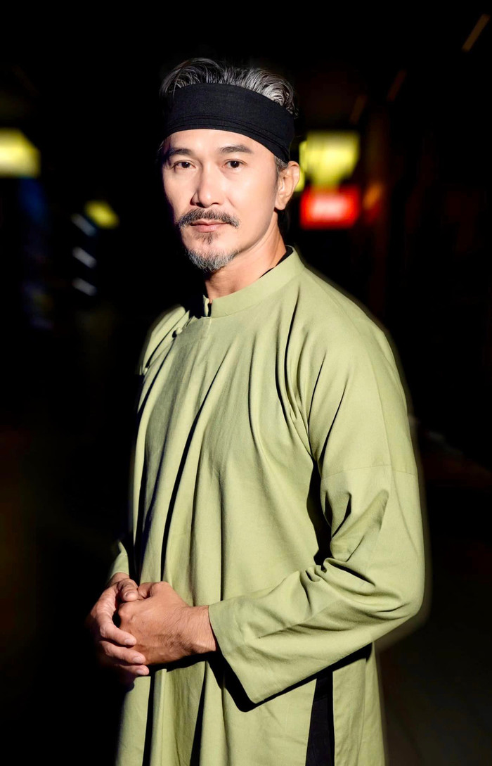 Tạo hình của diễn viên Quốc Cường trong phim điện ảnh Cám.