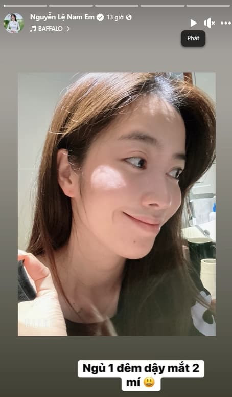 Nam Em lộ diện mạo nhợt nhạt sau chia tay. 