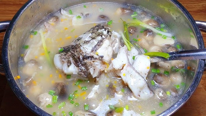 Đặc sản cháo cá đối thơm ngon và bổ dưỡng.
