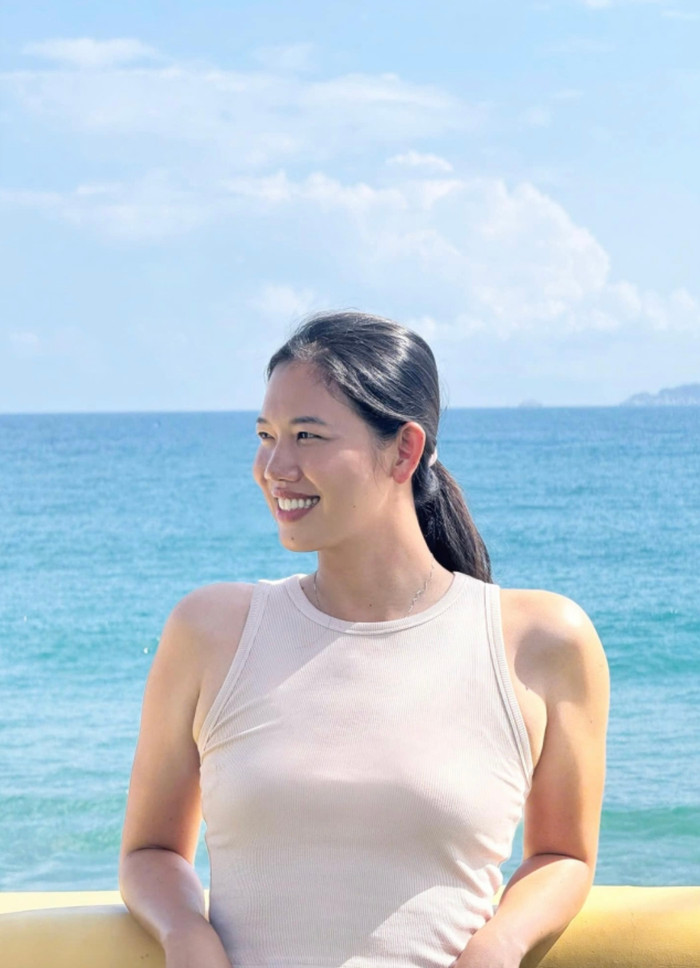 Nhan sắc của Ánh Viên hiện tại.