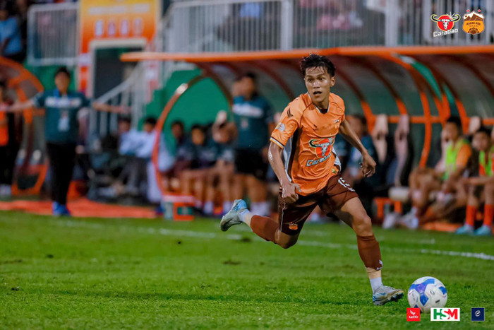 HAGL đã có thể quên đi Công Phượng khi 'tiểu Công Phượng' đang chơi rất hay ở V.League 2024/2025. Ảnh: HAGL