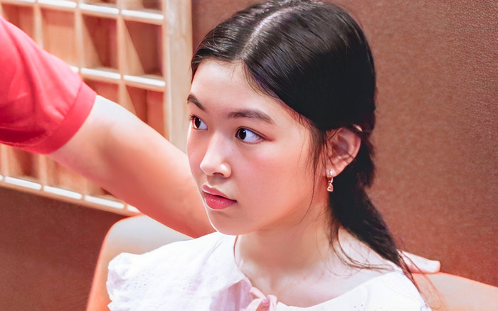 Phản ứng của Lọ Lem - con gái Quyền Linh khi chạm mặt Lệ Quyên trở thành tâm điểm Ảnh 2