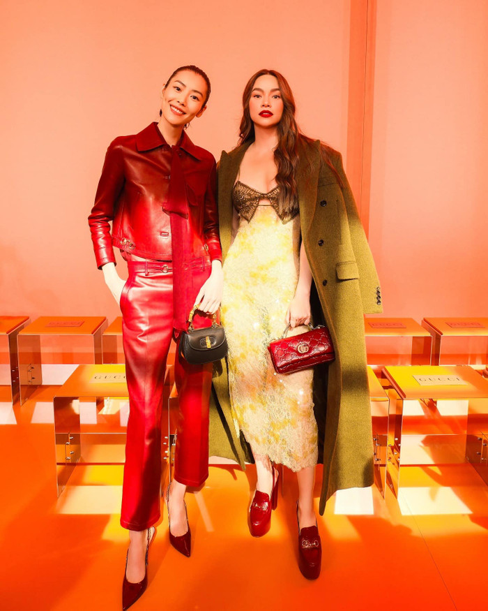 Hồ Ngọc Hà bị đọ sắc với 'cựu thiên thần Victoria's Secret' Liu Wen.