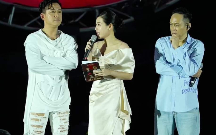 Thái độ của Duy Mạnh với nữ MC gây tranh cãi trong liveshow từ thiện Ảnh 2