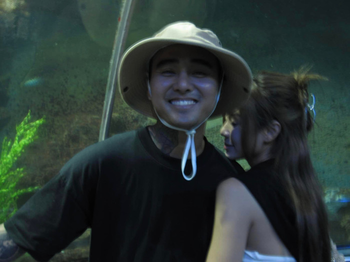 Cindy Lư hạnh phúc khi ở cạnh Đạt G. Ảnh: FBNV