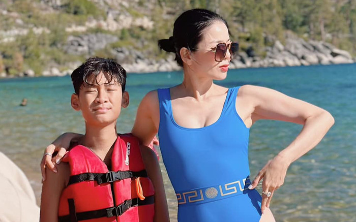 Con trai cực phẩm của Lệ Quyên, 13 tuổi sở hữu tài sản trăm tỷ Ảnh 2