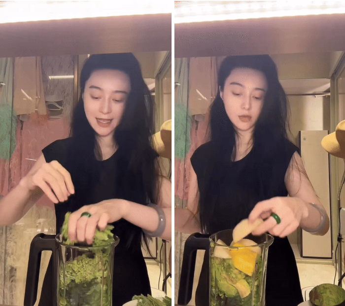 Phạm Băng Băng sáng tạo công thức sinh tố từ bơ giúp duy trì làn da không tuổi.