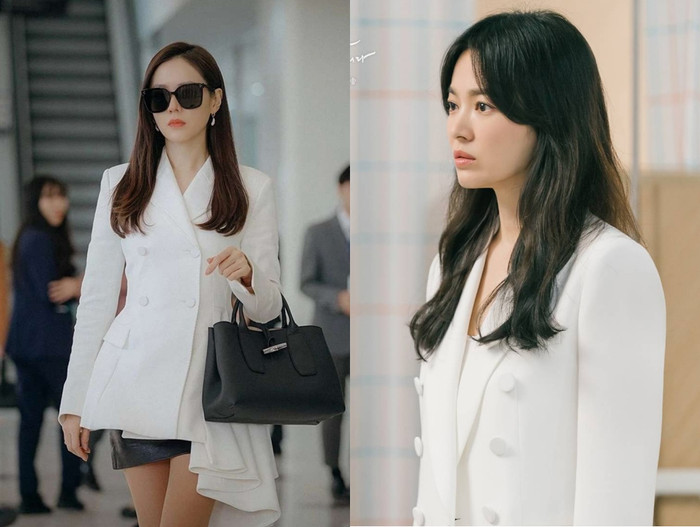 Blazer trắng mang đến vẻ nữ tính và tươi tắn cho người mặc.