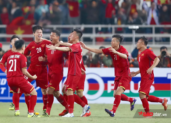 Cựu tiền đạo Nguyễn Anh Đức là tác giả bàn thắng duy nhất giúp tuyển Việt Nam đánh bại Malaysia 1-0 ở trận chung kết lượt về AFF Cup 2018. 