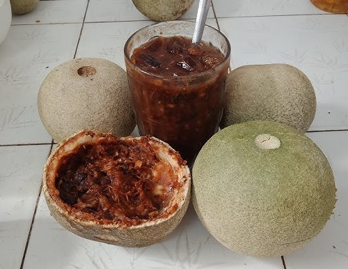 Trái quách có thể làm một loại nước giải khát