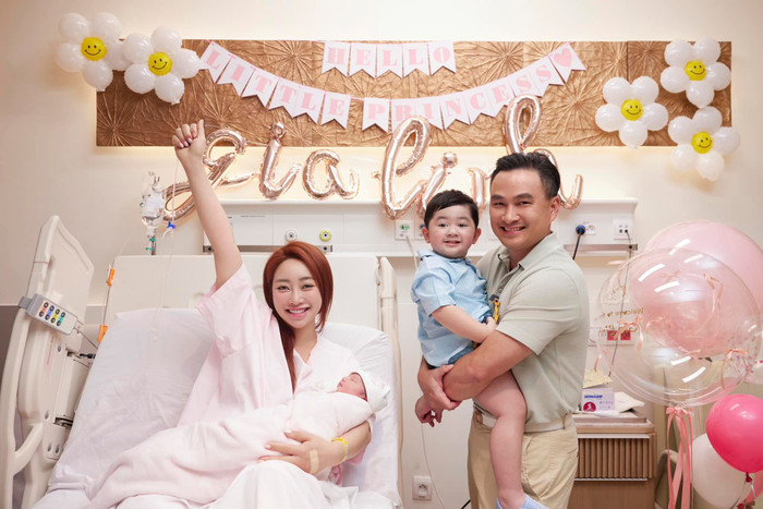 Vợ chồng Chi Bảo đón con gái chào đời sau 9 tháng mong ngóng.