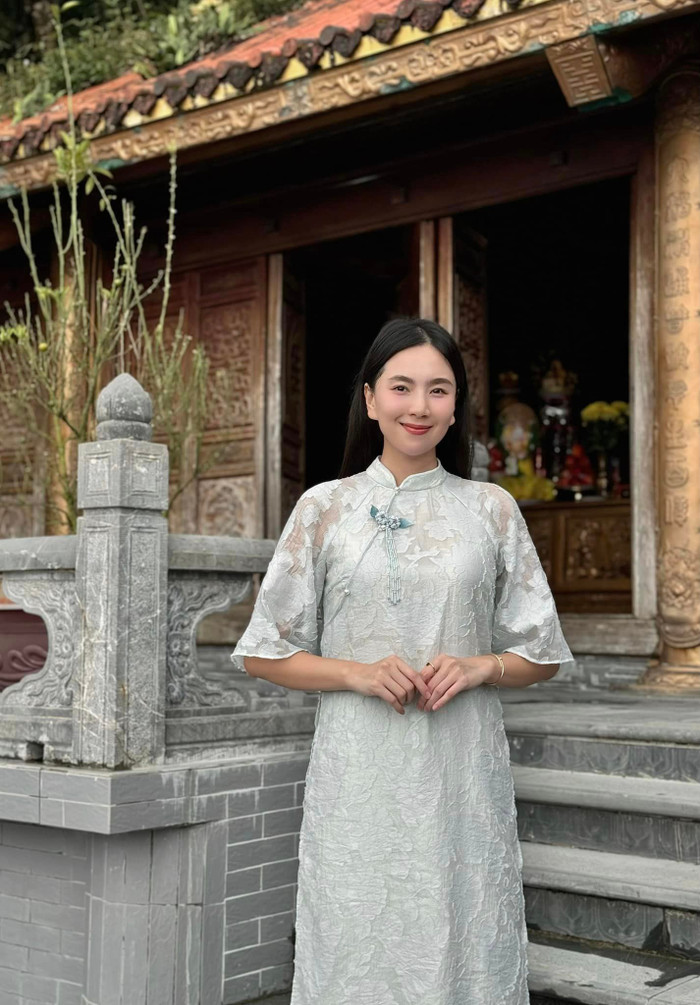 MC Mai Ngọc toả ra nguồn năng lượng tích cực. Ảnh: FBNV