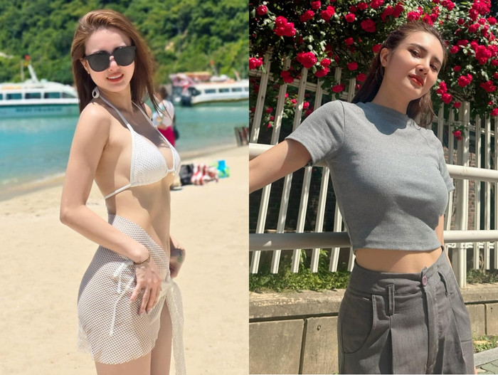 Em gái Công Vinh rất mê phong cách quyến rũ, khoe vẻ đẹp hình thể.