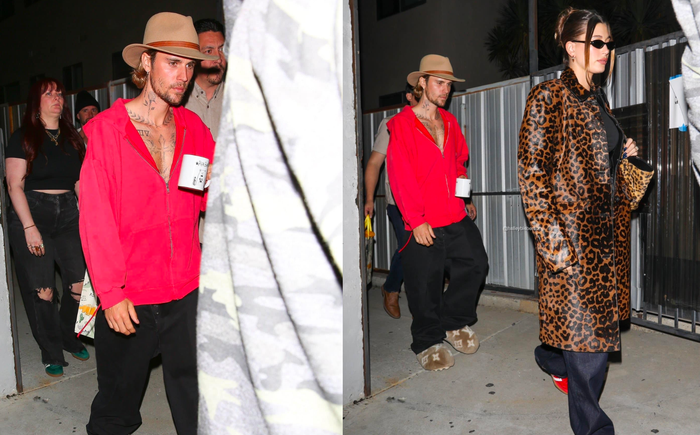 Justin Bieber lộ diện trên đường phố với gương mặt căng thẳng đáng lo ngại.