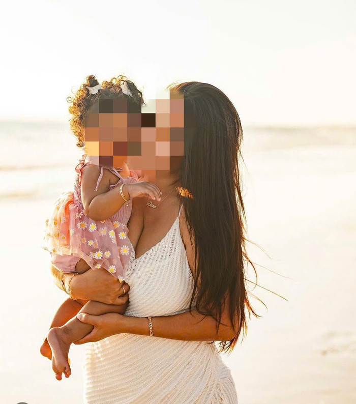 D.T và con gái được cho là con chung với Diddy.