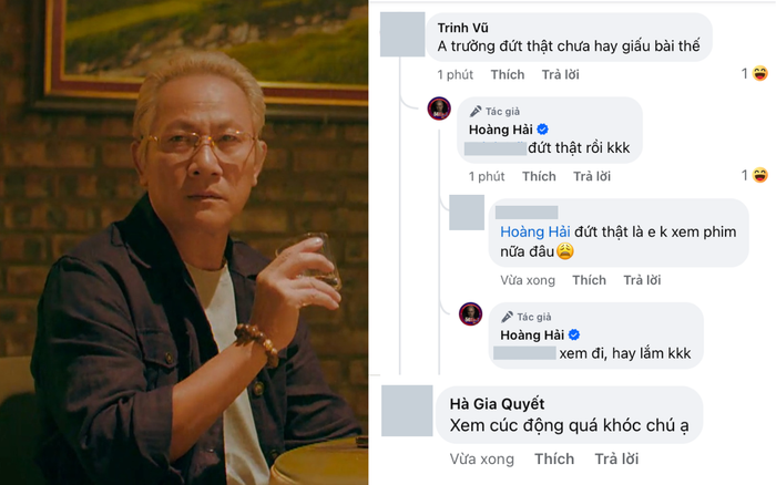 Khán giả đòi nghỉ xem phim nếu ông trùm Lê Toàn chết thật.